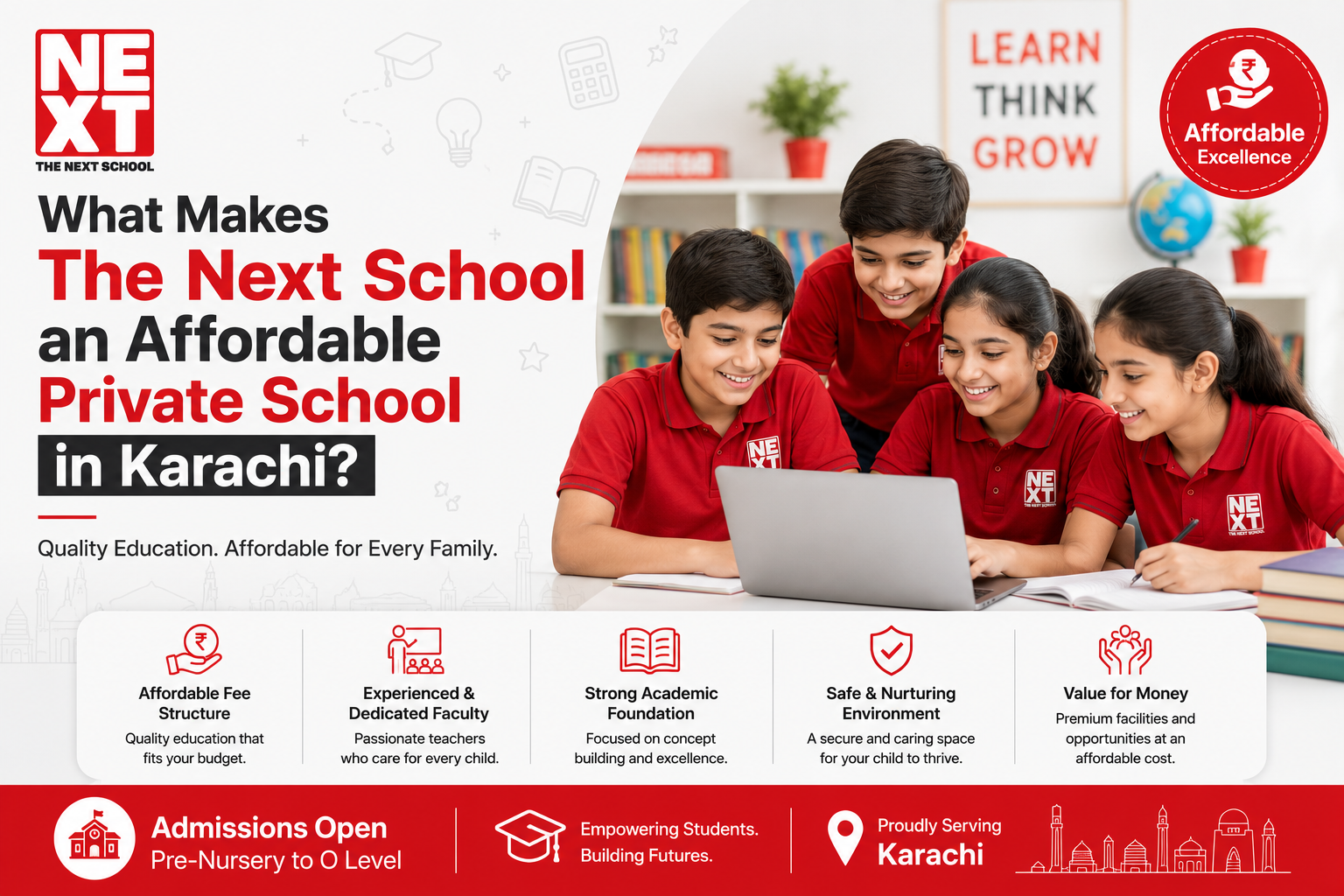 What Makes The Next School an Affordable Private School in Karachi?