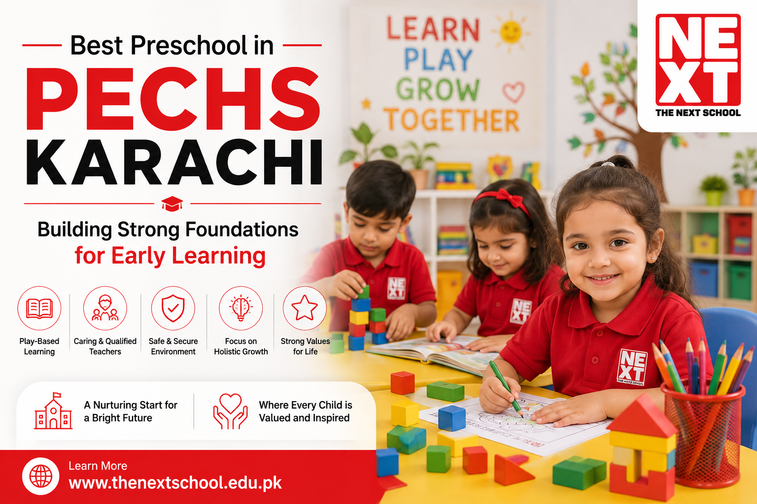 Best Preschool in PECHS Karachi – Building Strong Foundations for Early Learning
