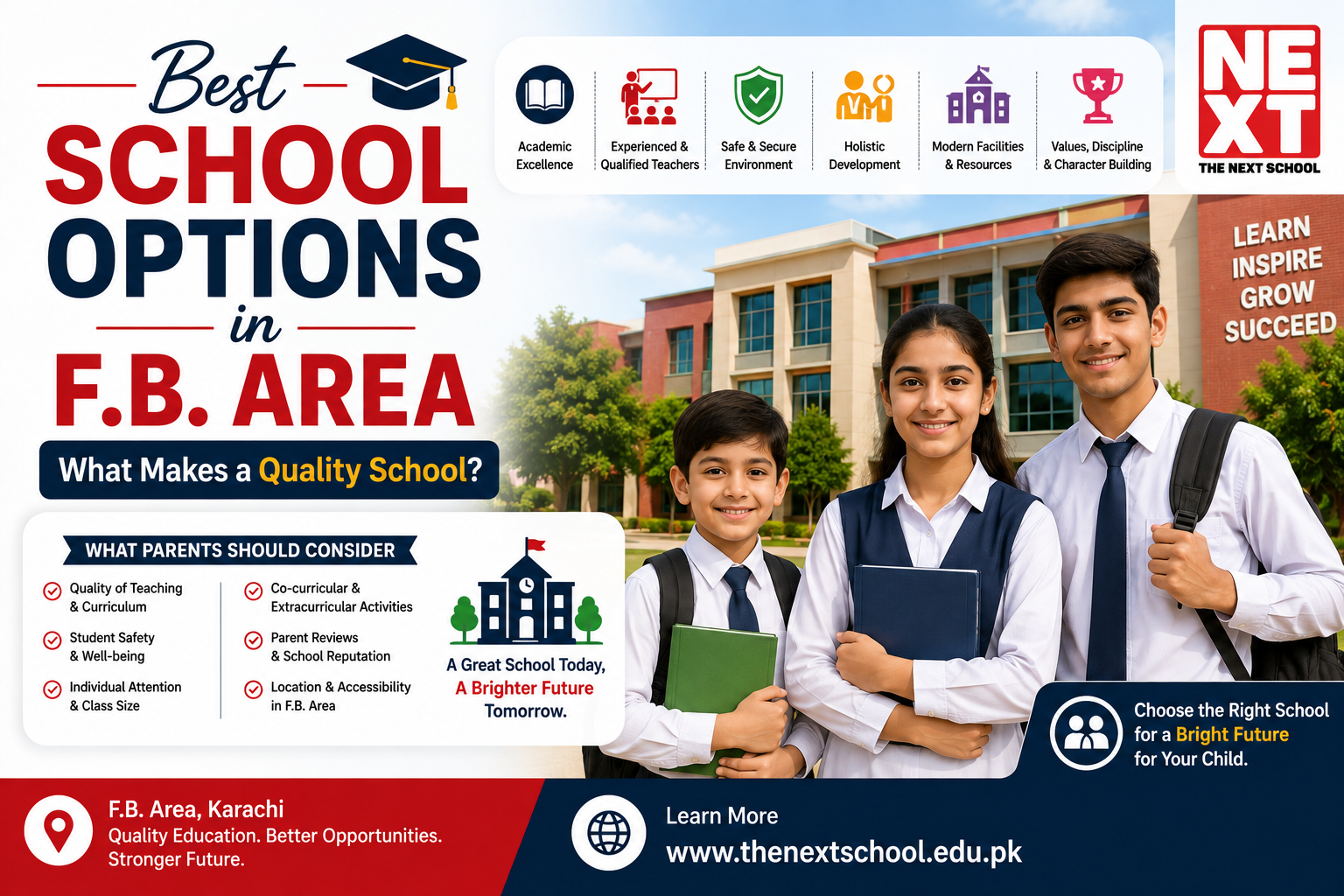 Best School Options in F.B. Area: What Makes a Quality School?