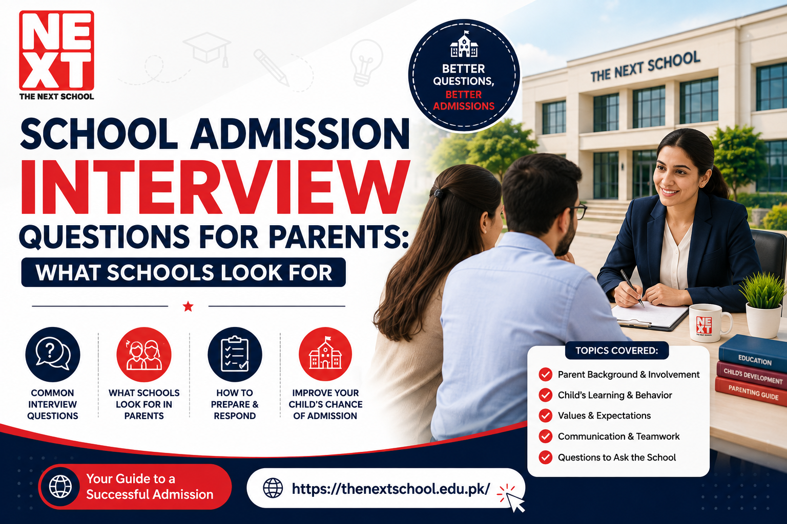 School Admission Interview Questions for Parents: What Schools Look For