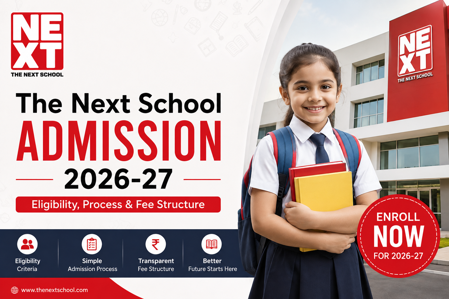 The Next School Admission 2026-27 | Eligibility, Process & Fee Structure